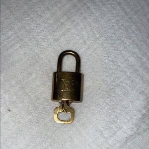 Louis Vuitton Luxurious Gold Lock